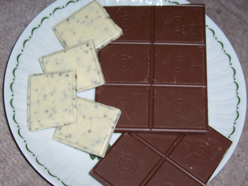 Fair gehandelte Schokolade.