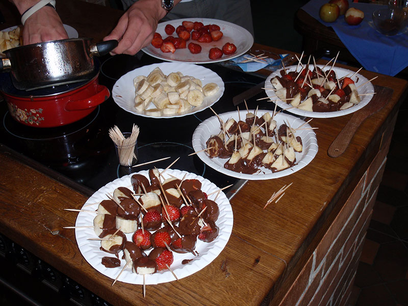 Schokolade selbst herstellen.