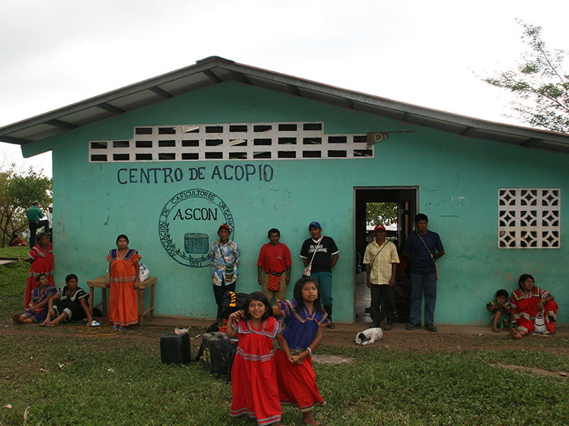 Die Kaffeebäuerinnen und Kaffeebauern der Ascon Kooperative in Panama. © El Puente.