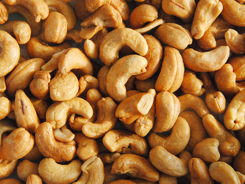 Cashewnüsse.