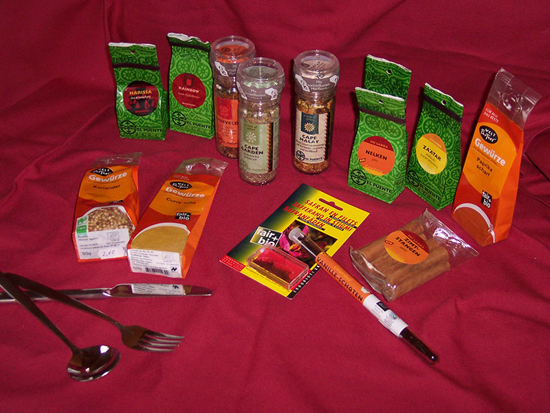 Alles über Gewürze und Kräuter.