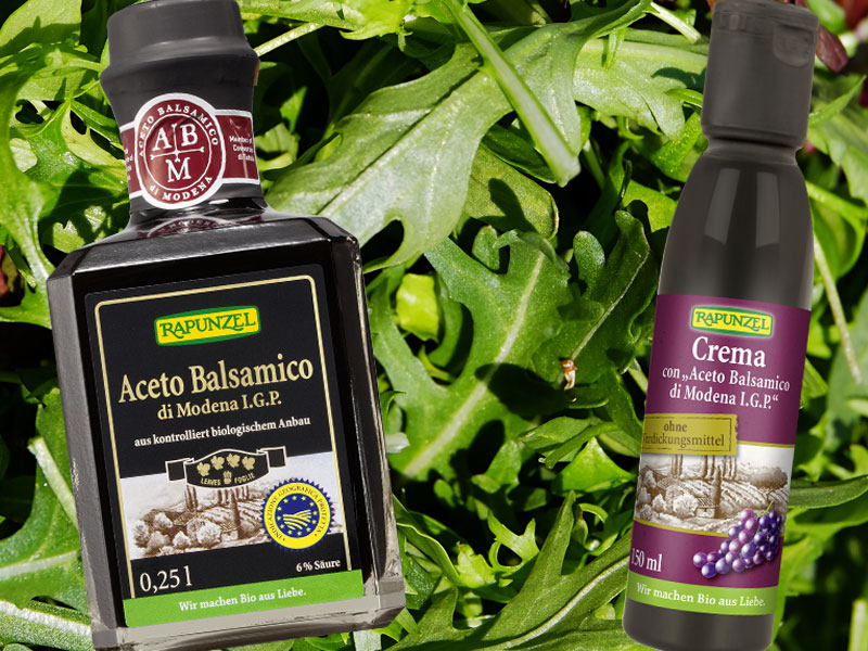 Rapunzel Balsamico aus dem Eine Welt Laden.