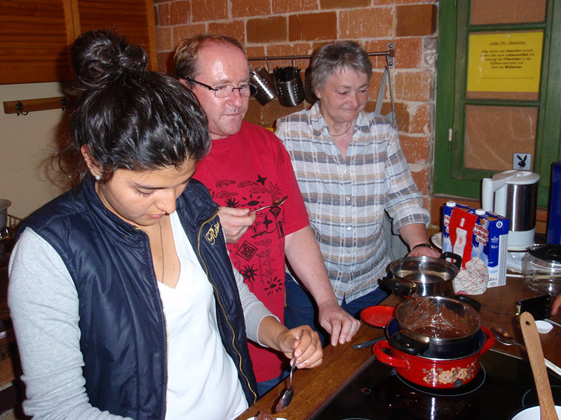 Gemeinsame Projekte rund um Kakao und Schokolade.