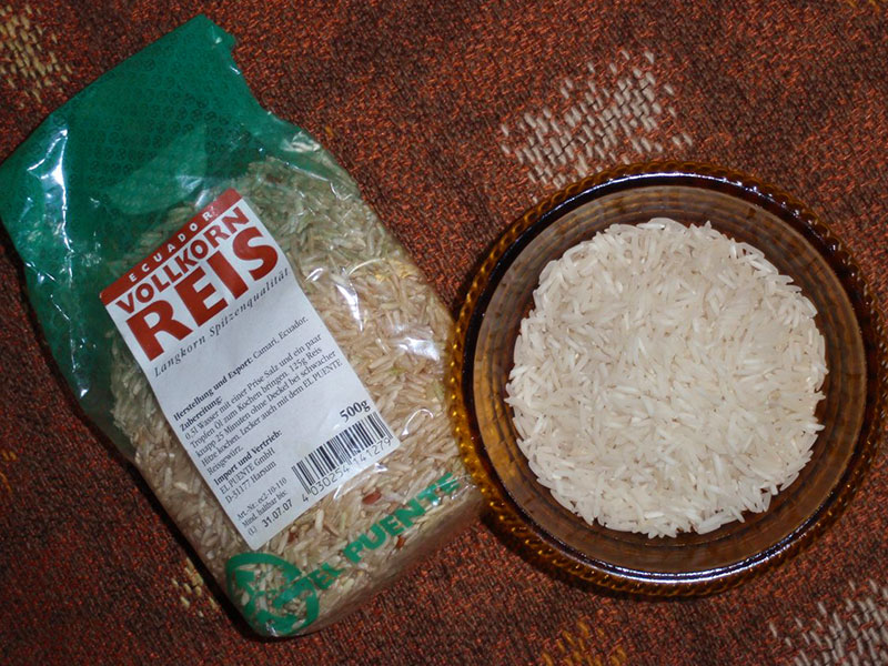 Vollkornreis.
