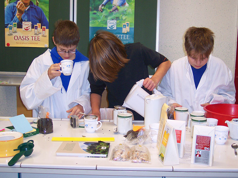 Experimente zum richtigen Teegenuss.