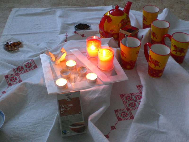 Tee stilvoll genießen.