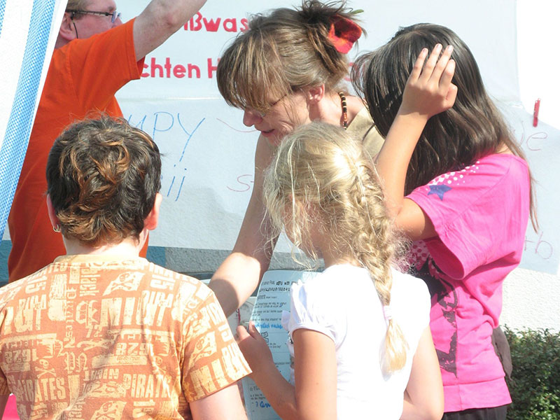 Bildungsarbeit zum Thema Plastikmüll