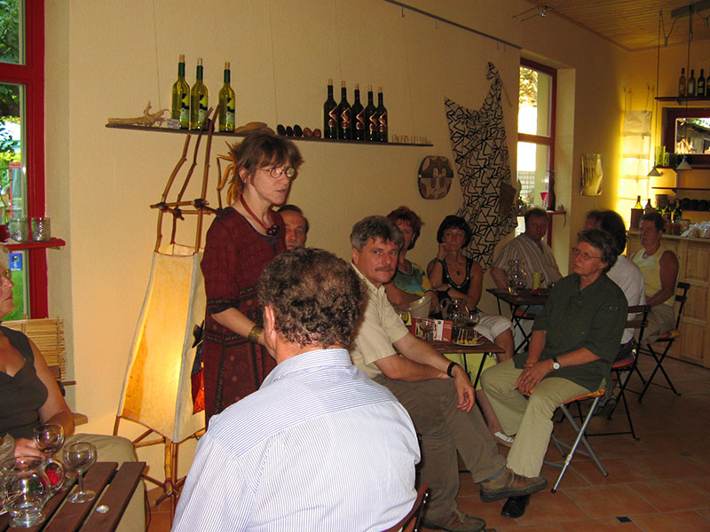 Wiedereinweihung unseres Weltladens 2007 nach dem Anbau.