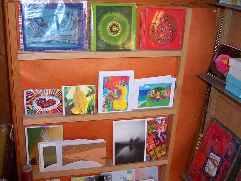 Fair produzierte Papier- und Schreibwaren.