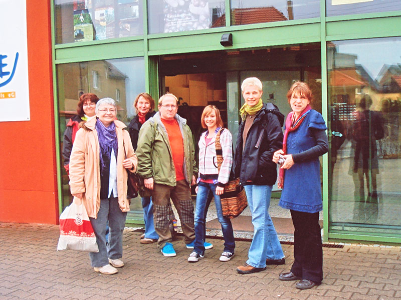 Exkursion unserer Ladenleute in die FAIRE Dresden 2011.